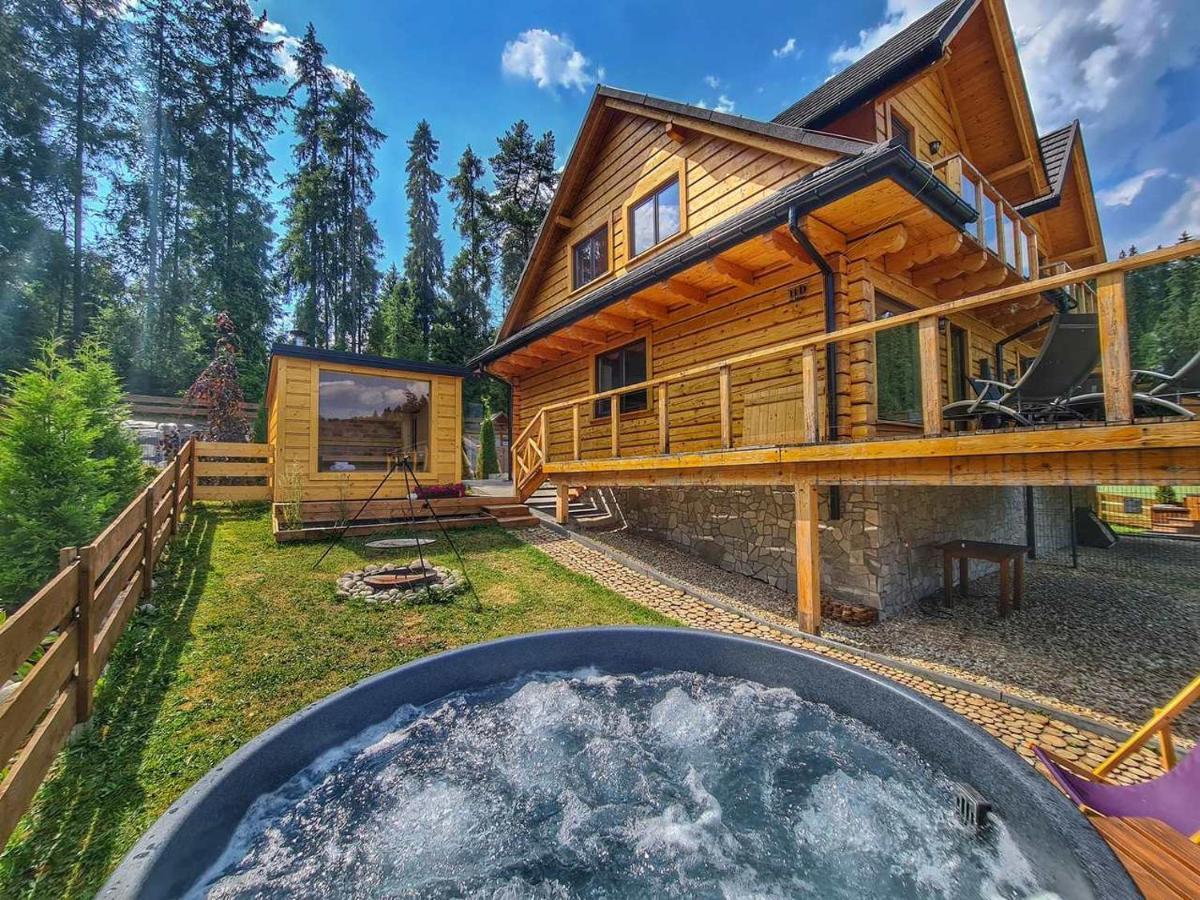 Lk Resort Lapsze Domy Z Prywatna Balia I Sauna Łapsze Niżne Eksteriør billede
