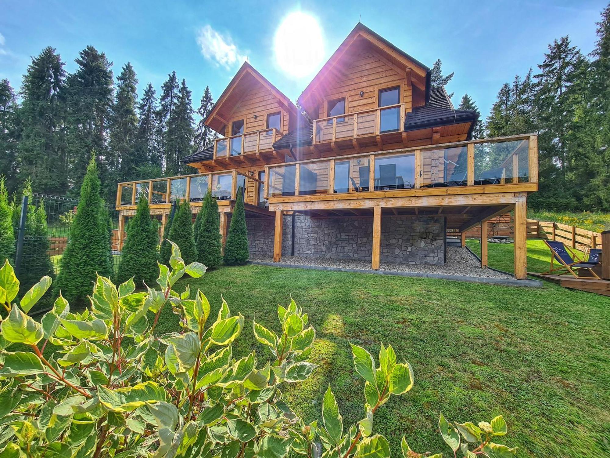 Lk Resort Lapsze Domy Z Prywatna Balia I Sauna Łapsze Niżne Eksteriør billede