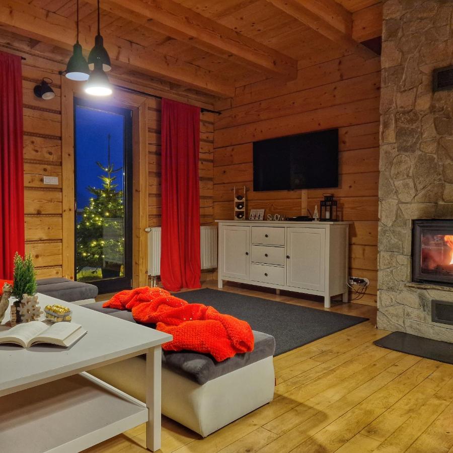 Lk Resort Lapsze Domy Z Prywatna Balia I Sauna Łapsze Niżne Eksteriør billede