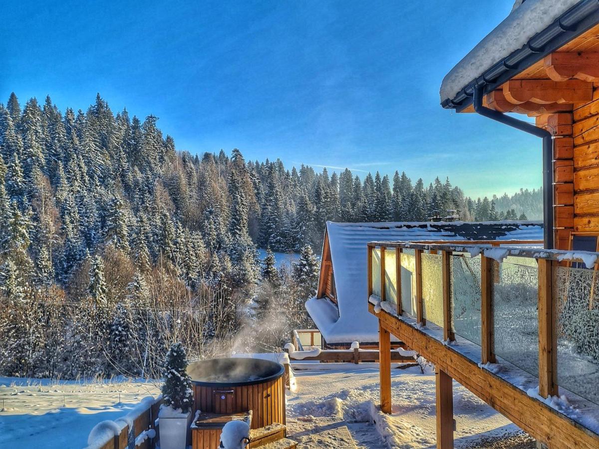 Lk Resort Lapsze Domy Z Prywatna Balia I Sauna Łapsze Niżne Eksteriør billede